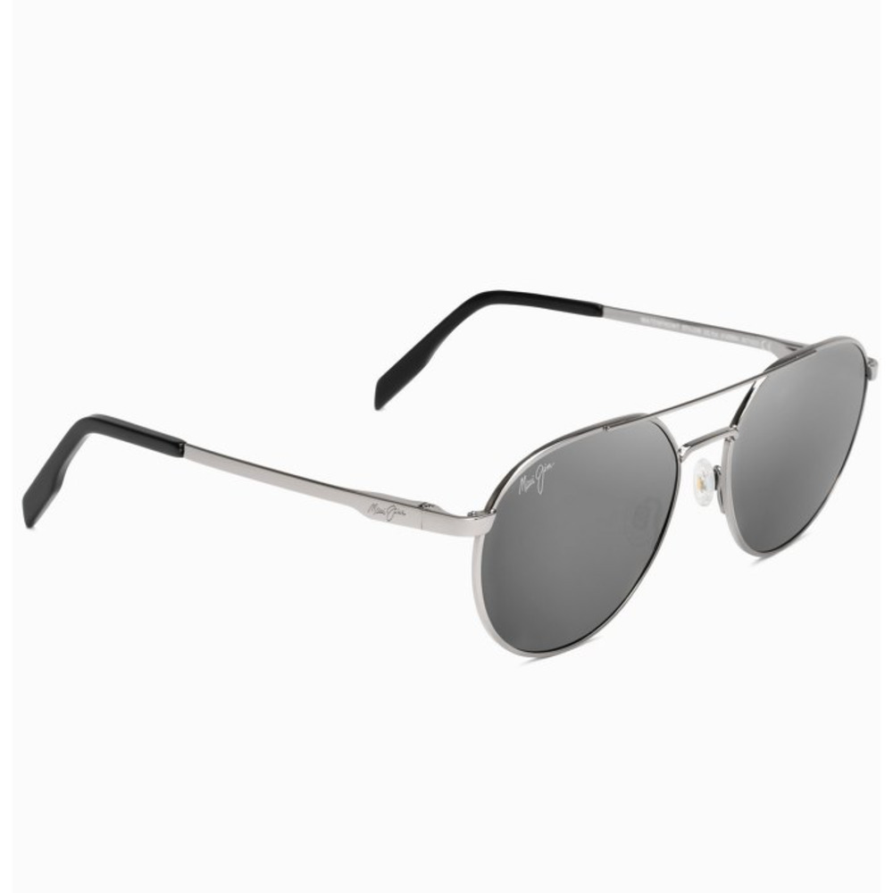Maui Jim Water Front Sunglasses Grey Metal Unisex - Picture 1 of 12